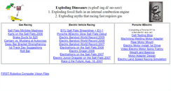 Desktop Screenshot of explodingdinosaurs.com