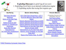 Tablet Screenshot of explodingdinosaurs.com